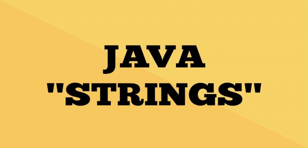 Java Strings