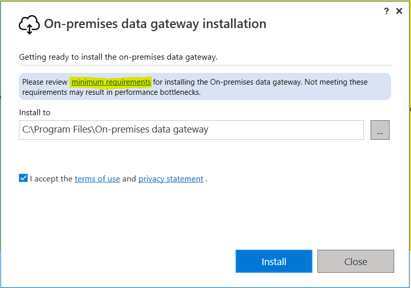 Data Gateway - refresh data in power bi